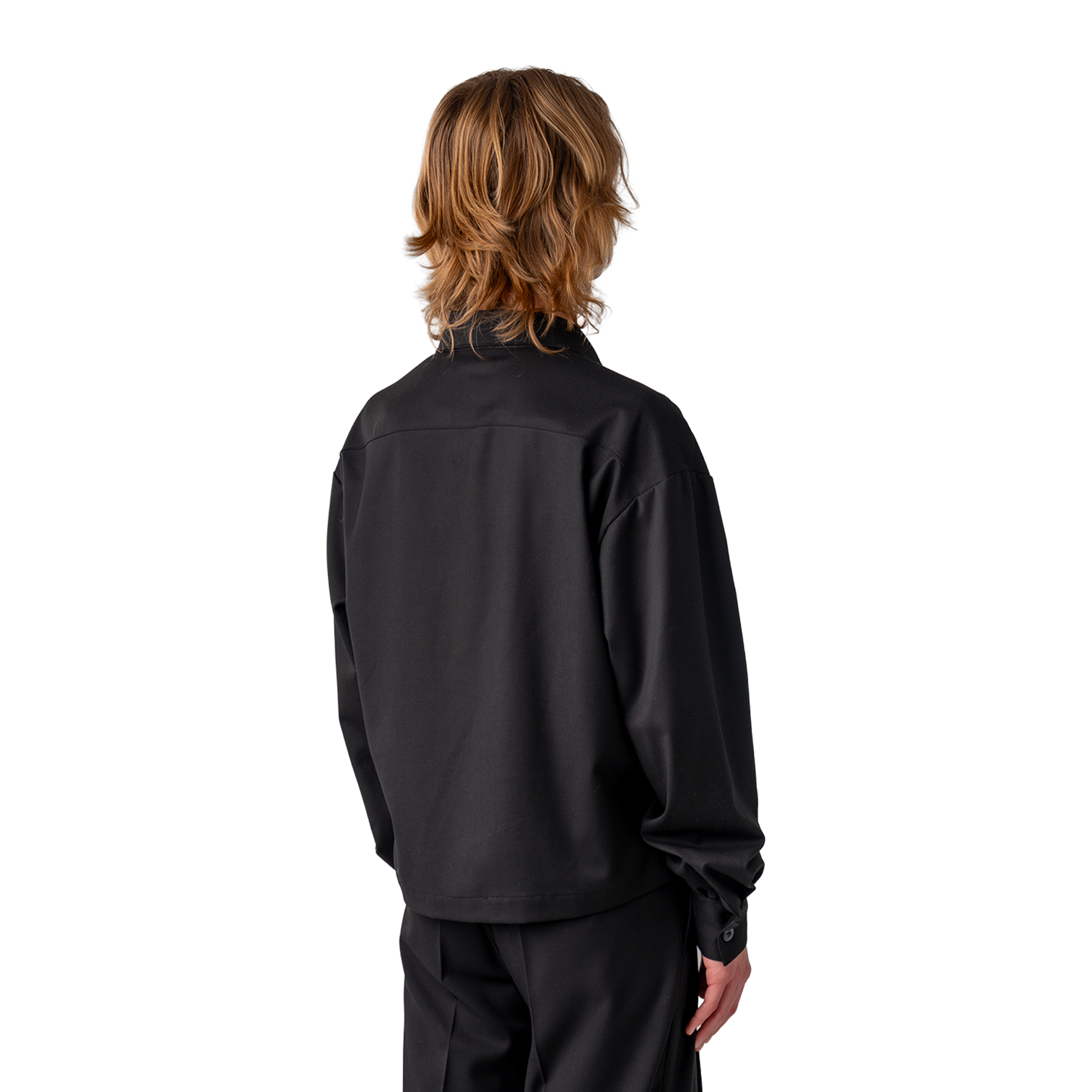 The Cropped Black Shirt