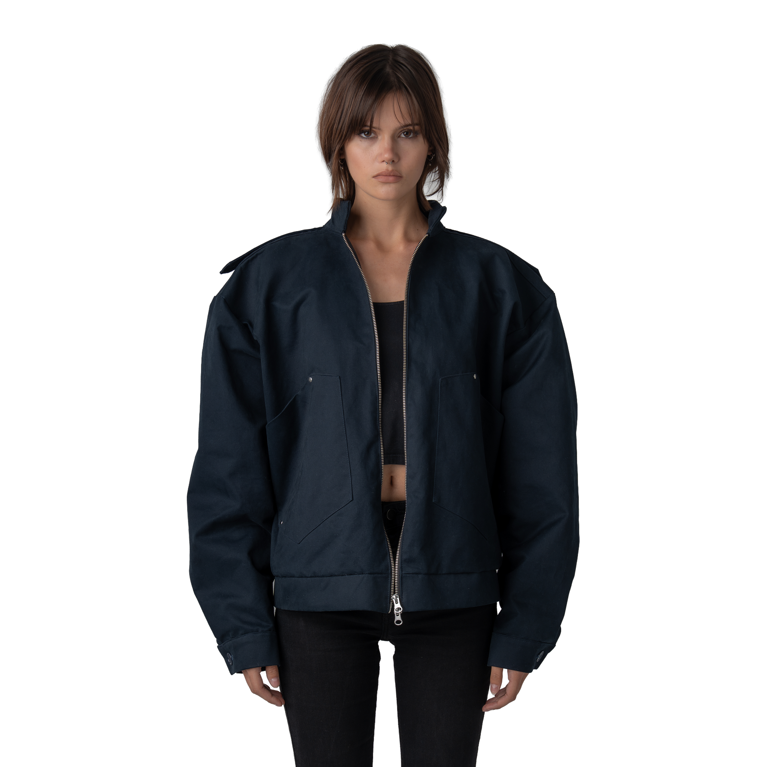 The Sculptured Cotton Jacket