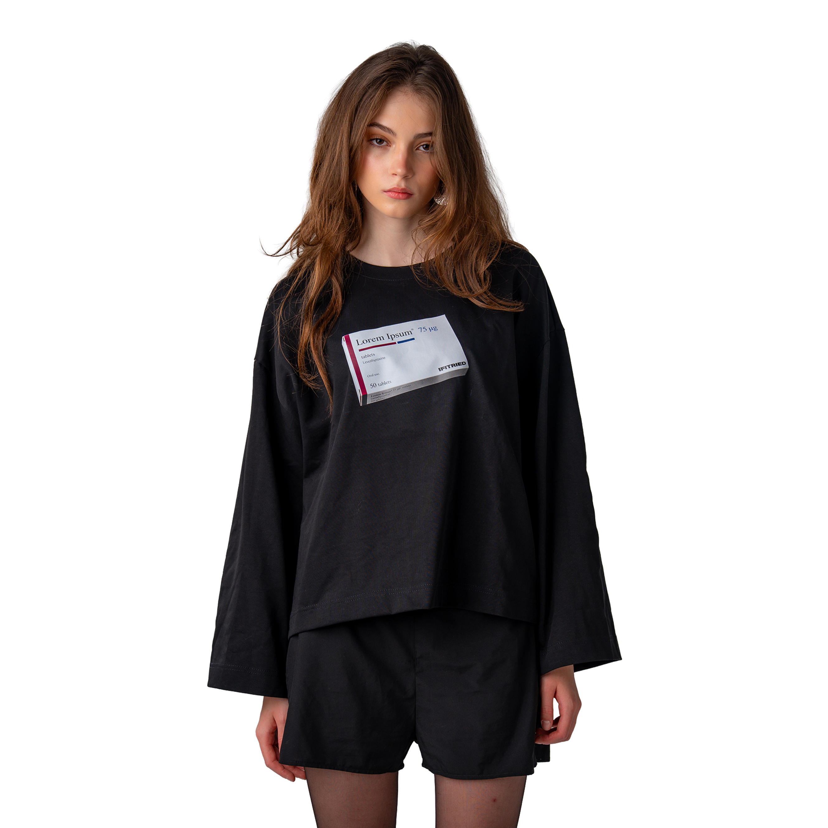 The "Lorem Ipsum" Square Longsleeve