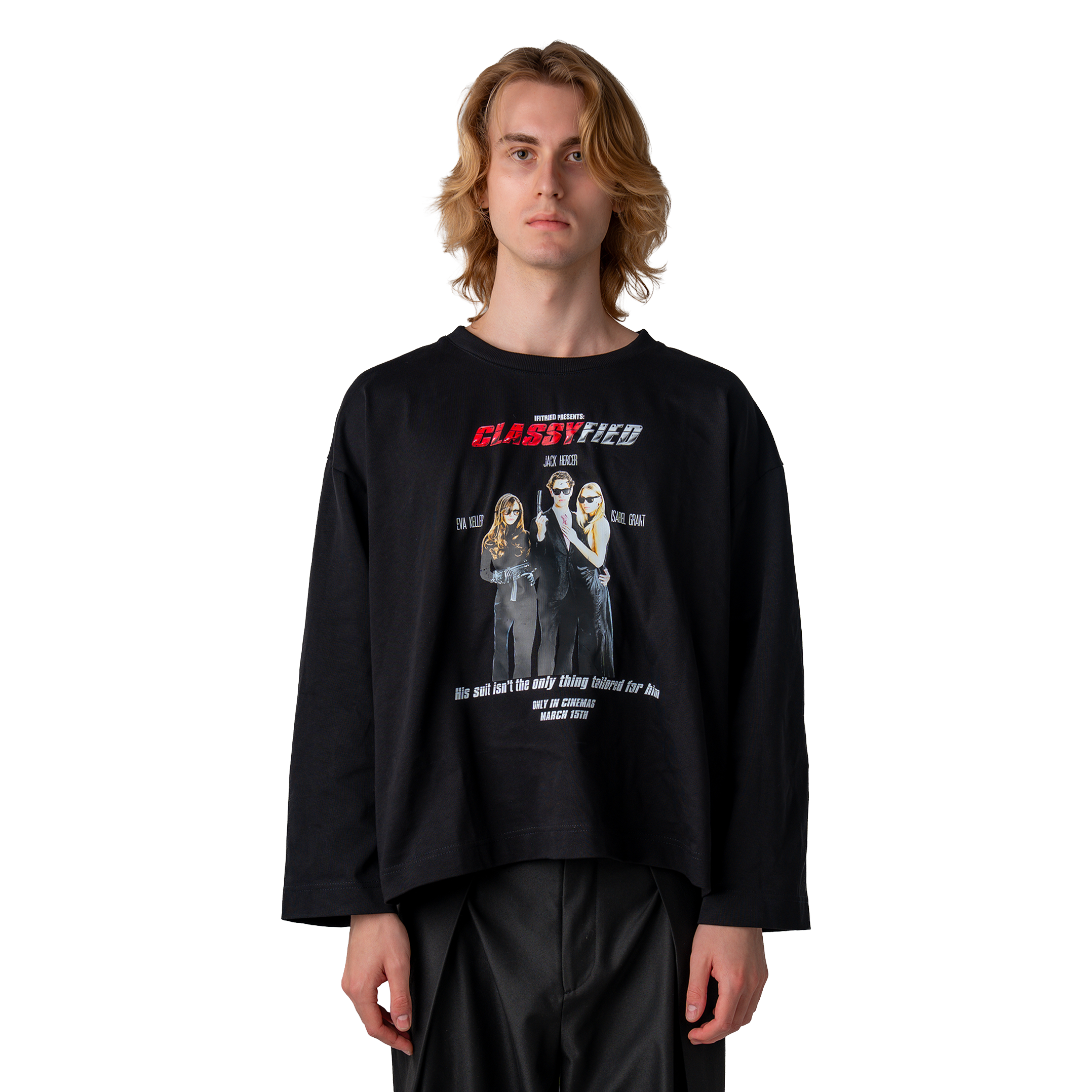 The "CLASSYFIED" Square Longsleeve