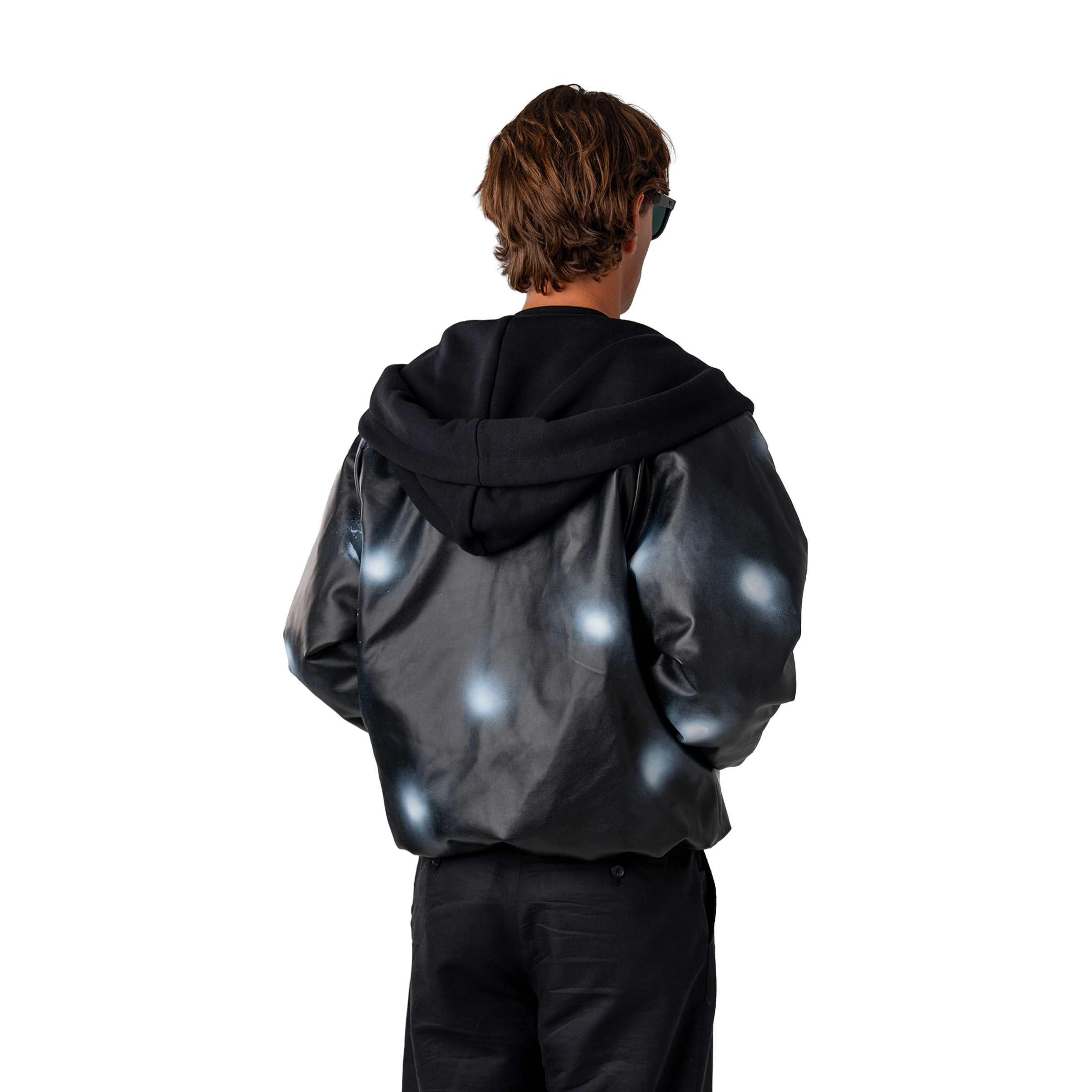 The "Spotlight" Leather Bomber