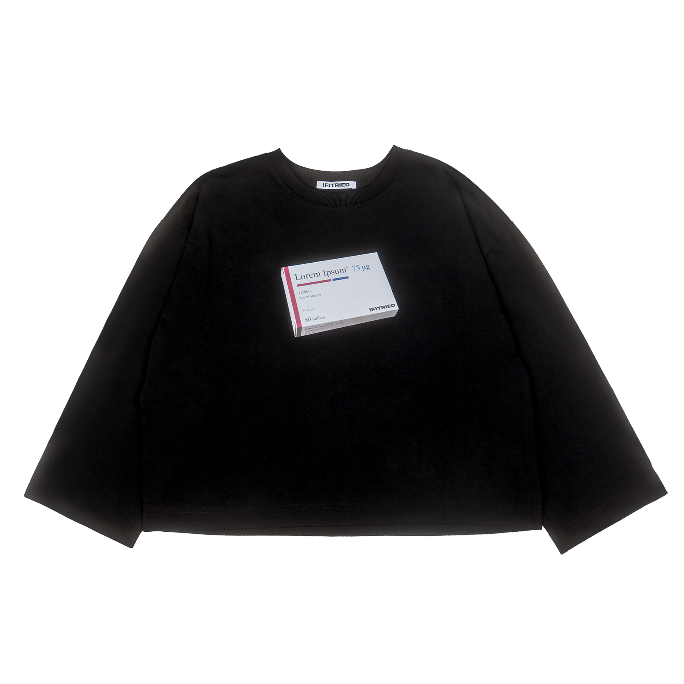 The "Lorem Ipsum" Square Longsleeve