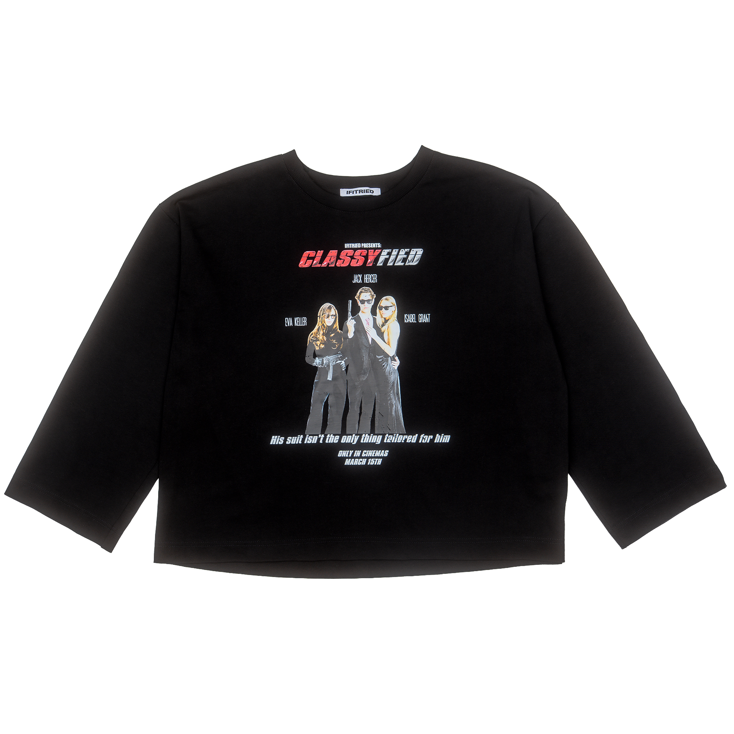 The "CLASSYFIED" Square Longsleeve