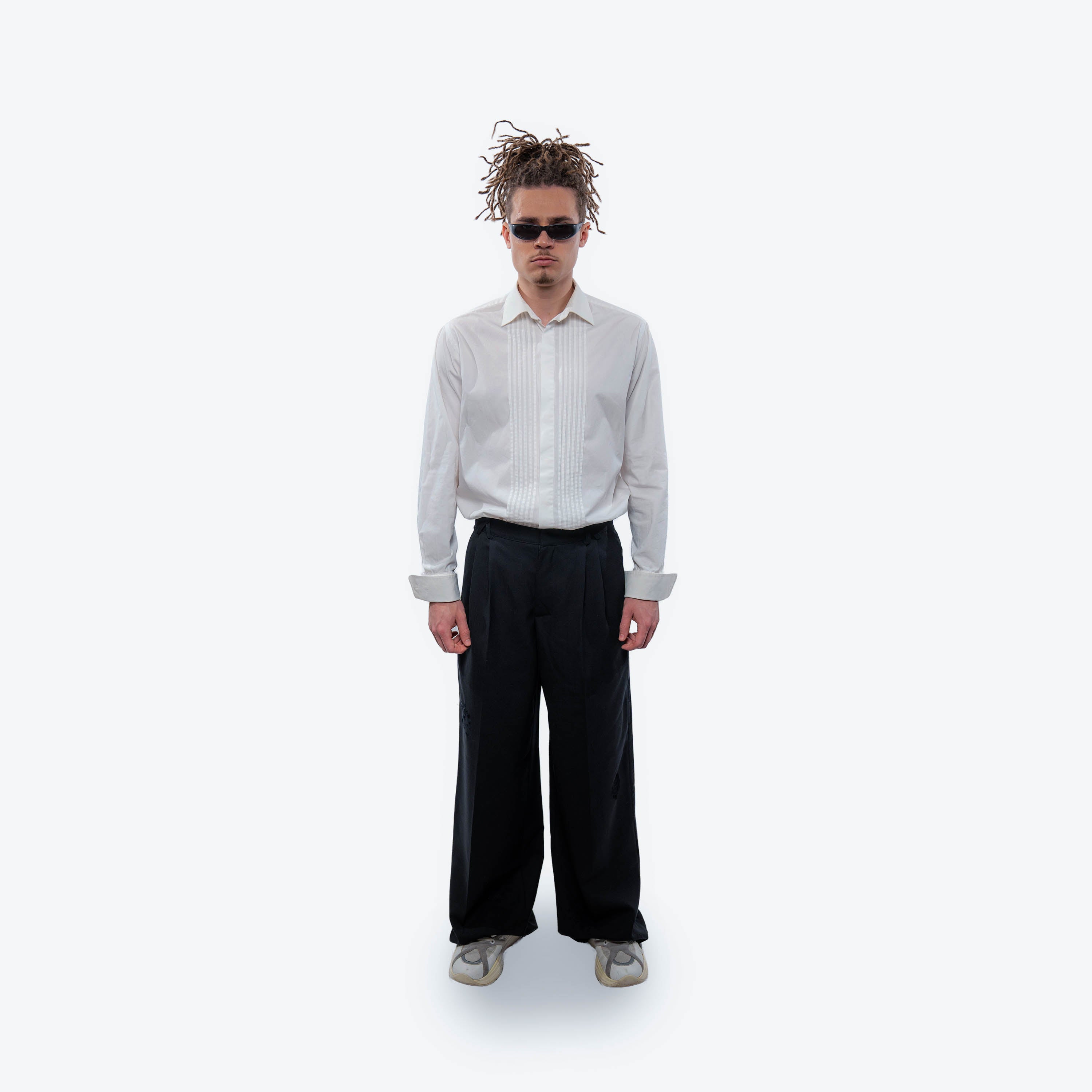 Collector's Distressed Suit Pants