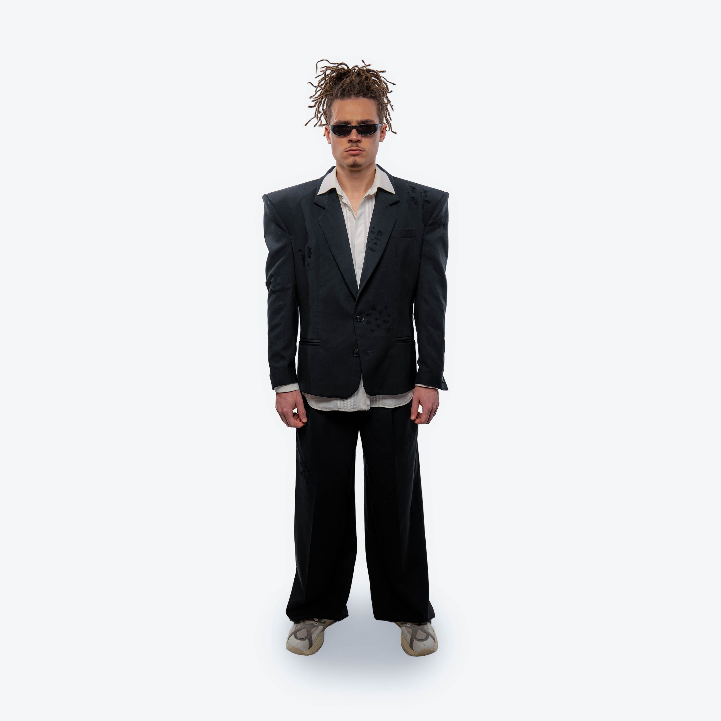 Collector's Distressed Suit Pants